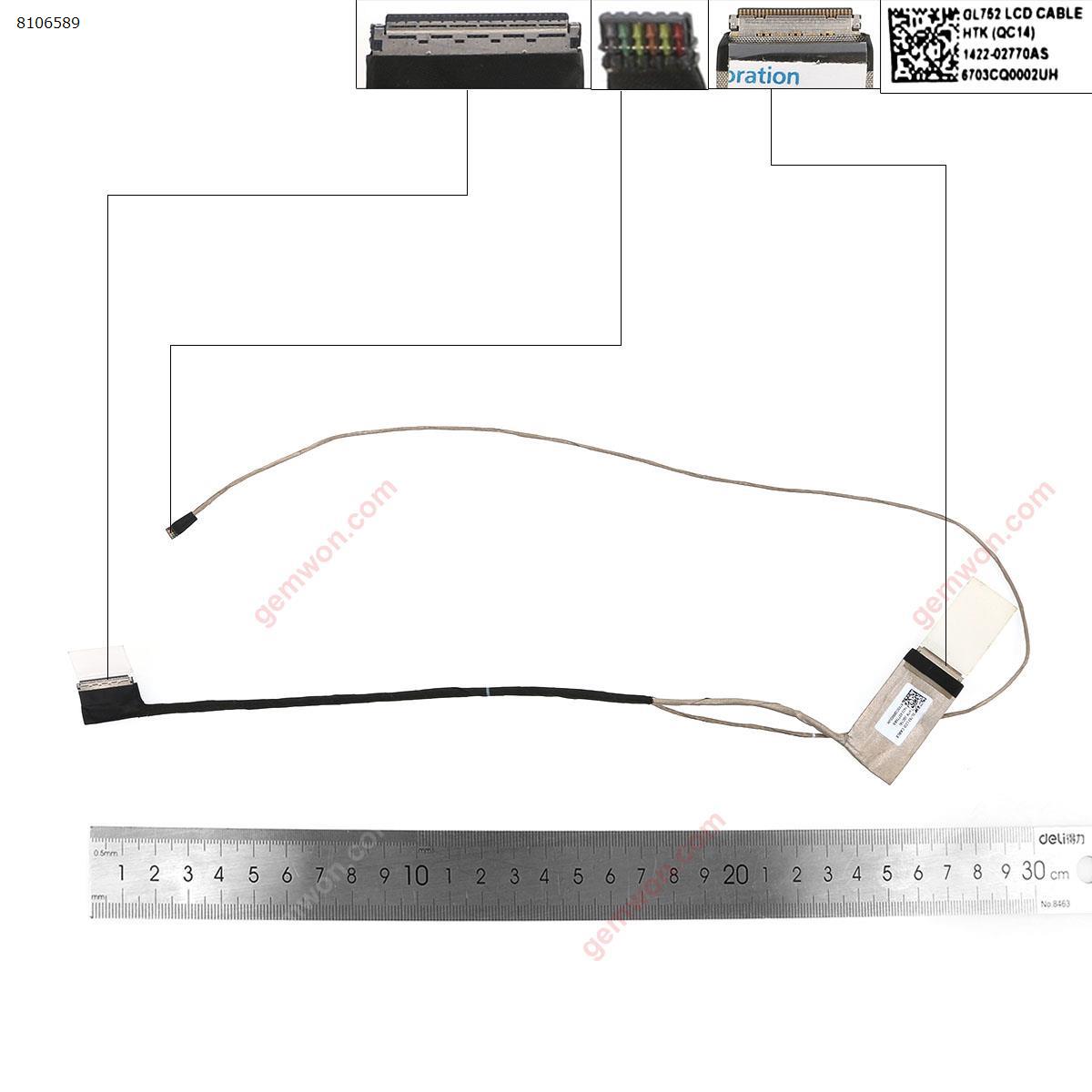 Picture of New LCD Display Screen Cable Replacement  For Asus ROG G752 G752VW GL752 （with camera connector）