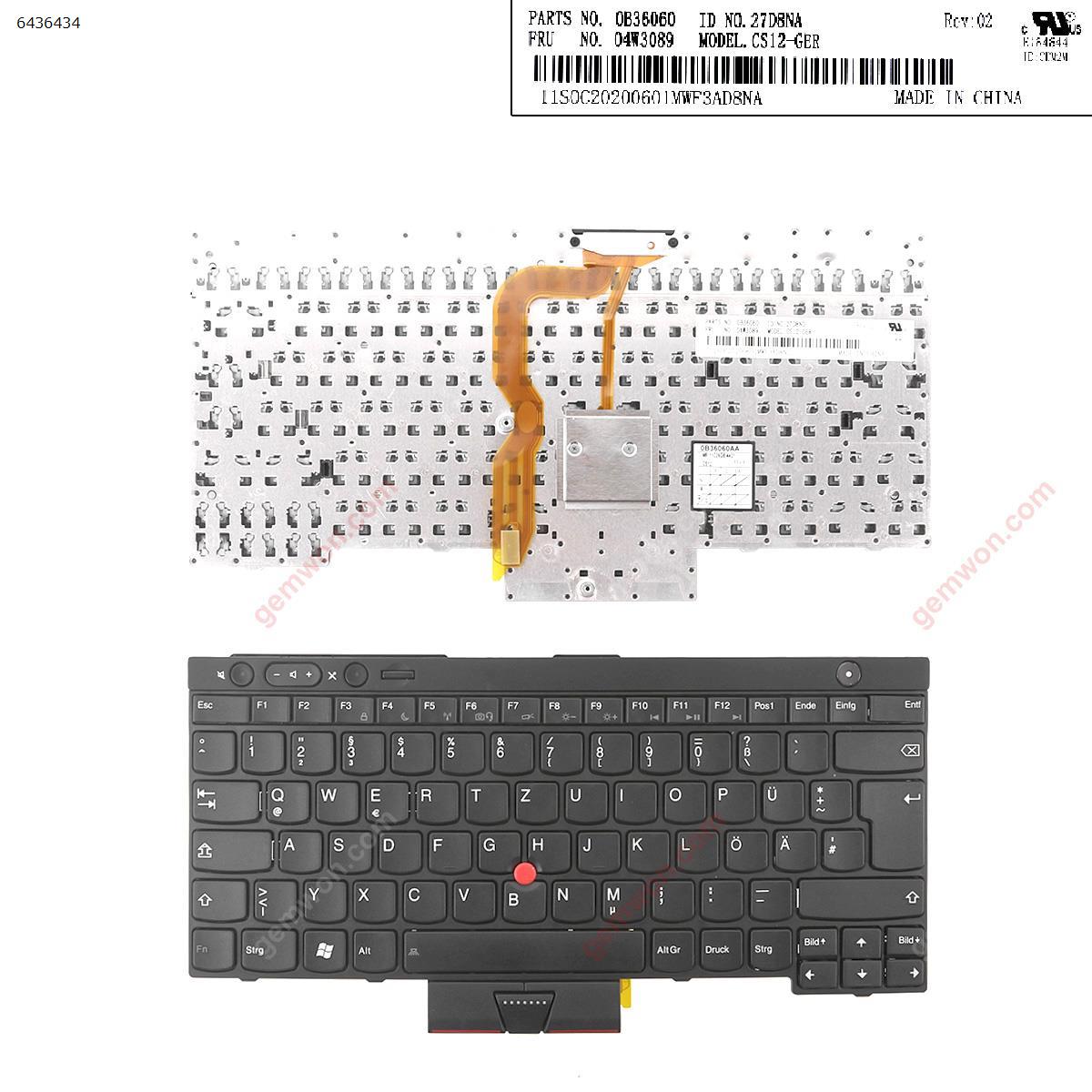 Picture of New Replacement Laptop Keyboard For ThinkPad T430 T530 X230 BLACK (With Point stick   ,Reprint) GR Layout