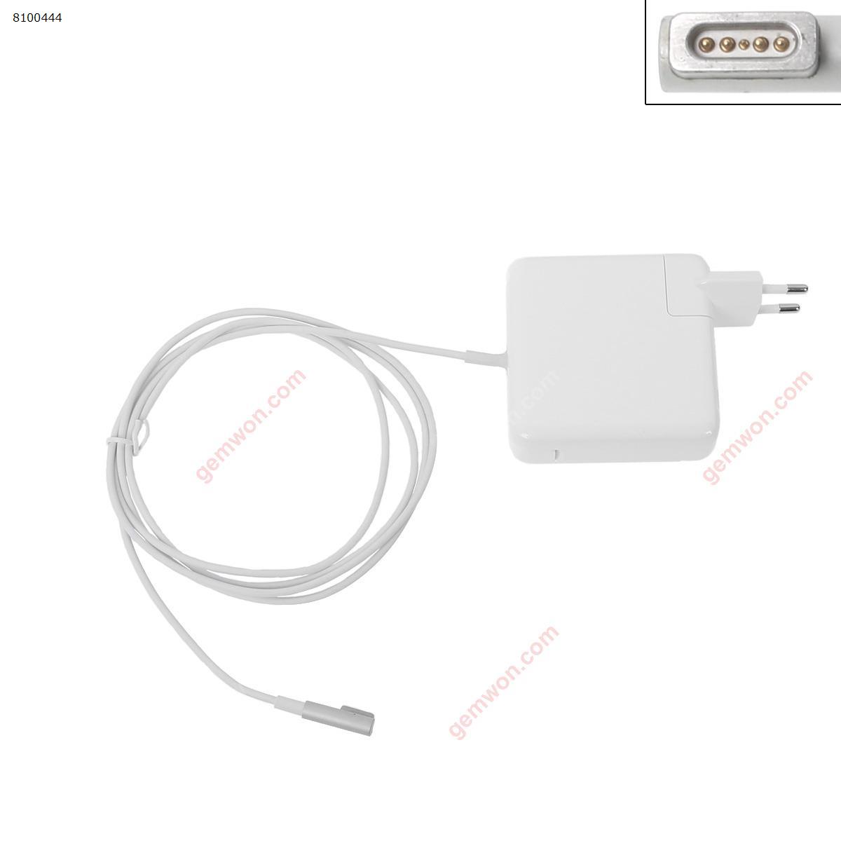 Picture of Apple Macbook 18.5V 4.6A 85W Connector Shape L A1398 A1424 A1222 A1290 A1343 (High Copy) Plug：EU