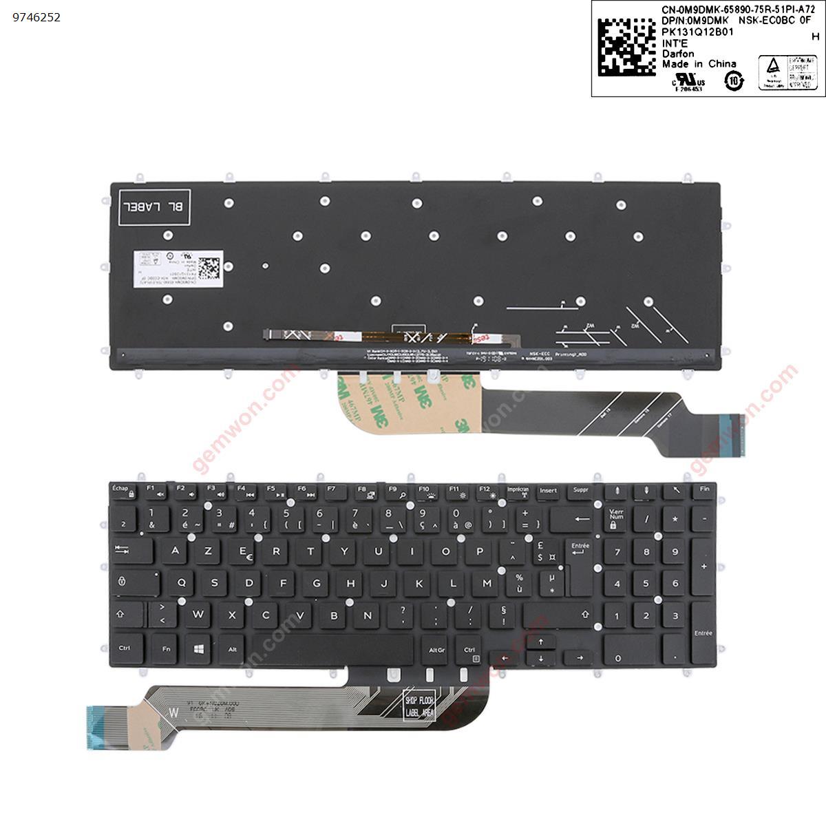 Picture of New Replacement Laptop Keyboard For Dell DELL Inspiron Gaming 15-7566 BLACK(Backlit,Win8) FR Layout