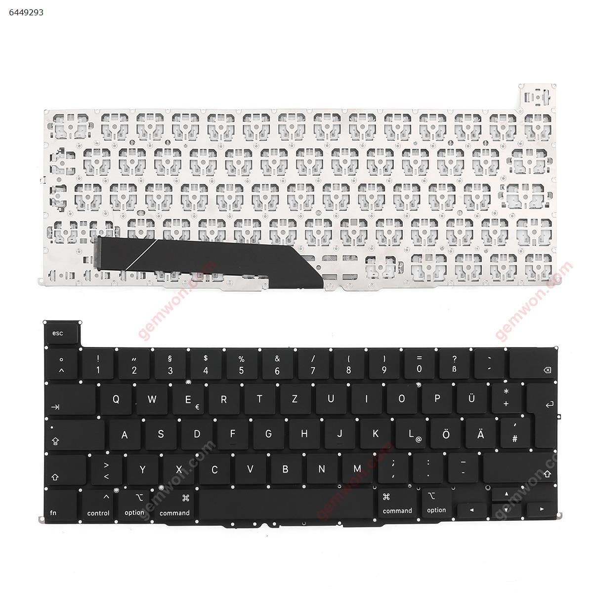 Picture of New Replacement Laptop Keyboard For APPLE Macbook Pro A2141 BLACK(without Backlit) GR Layout
