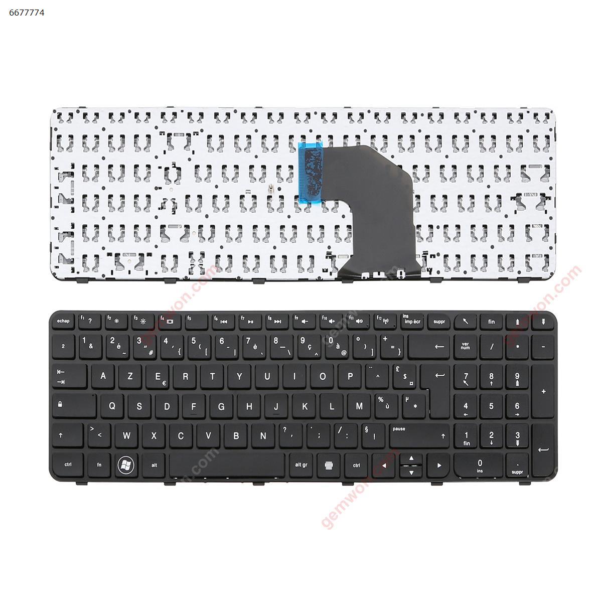 Picture of New Replacement Laptop Keyboard For HP G6-2000 BLACK  FRAME BLACK  ,Without Foil  OEM FR Layout