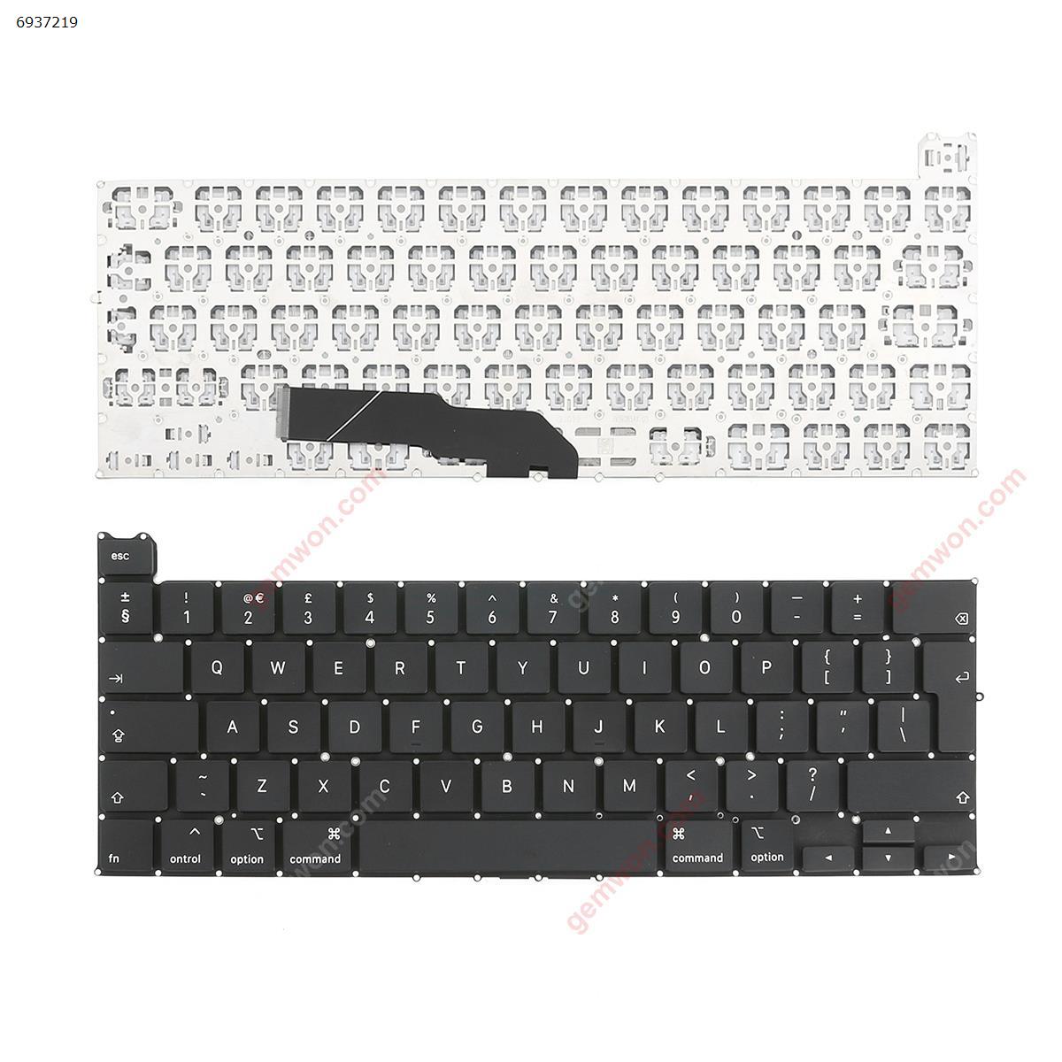 Picture of New Replacement Laptop Keyboard For APPLE Macbook Pro A2251 BLACK(without Backlit) Uk Layout