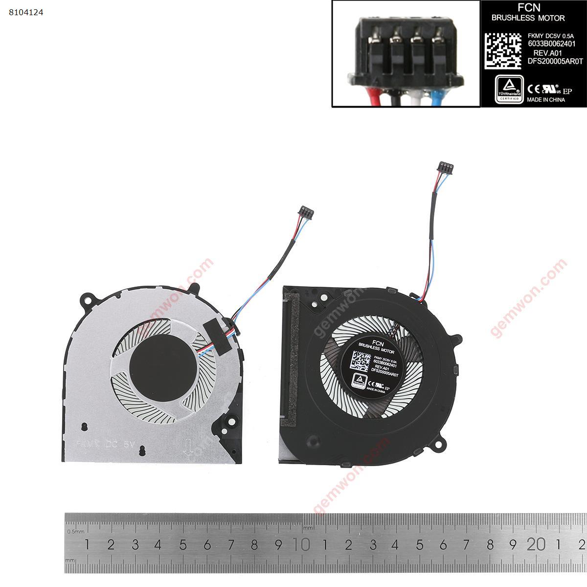 Picture of New Replacement CPU Cooling Fan For HP 14-CK 14-CF 14-CM 240G7 246G7（Original） L23189-001