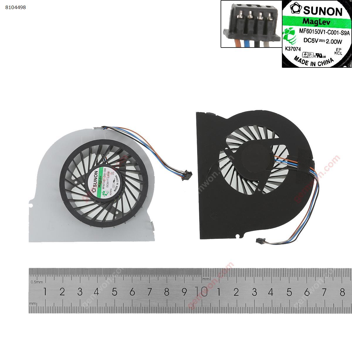 Picture of New Replacement CPU Cooling Fan For HP 8560W/P 8570W 6570B MF60150V1-C001-S9A （For 1 Screw holes，Original） MF60150V1-C001-S9A Layout