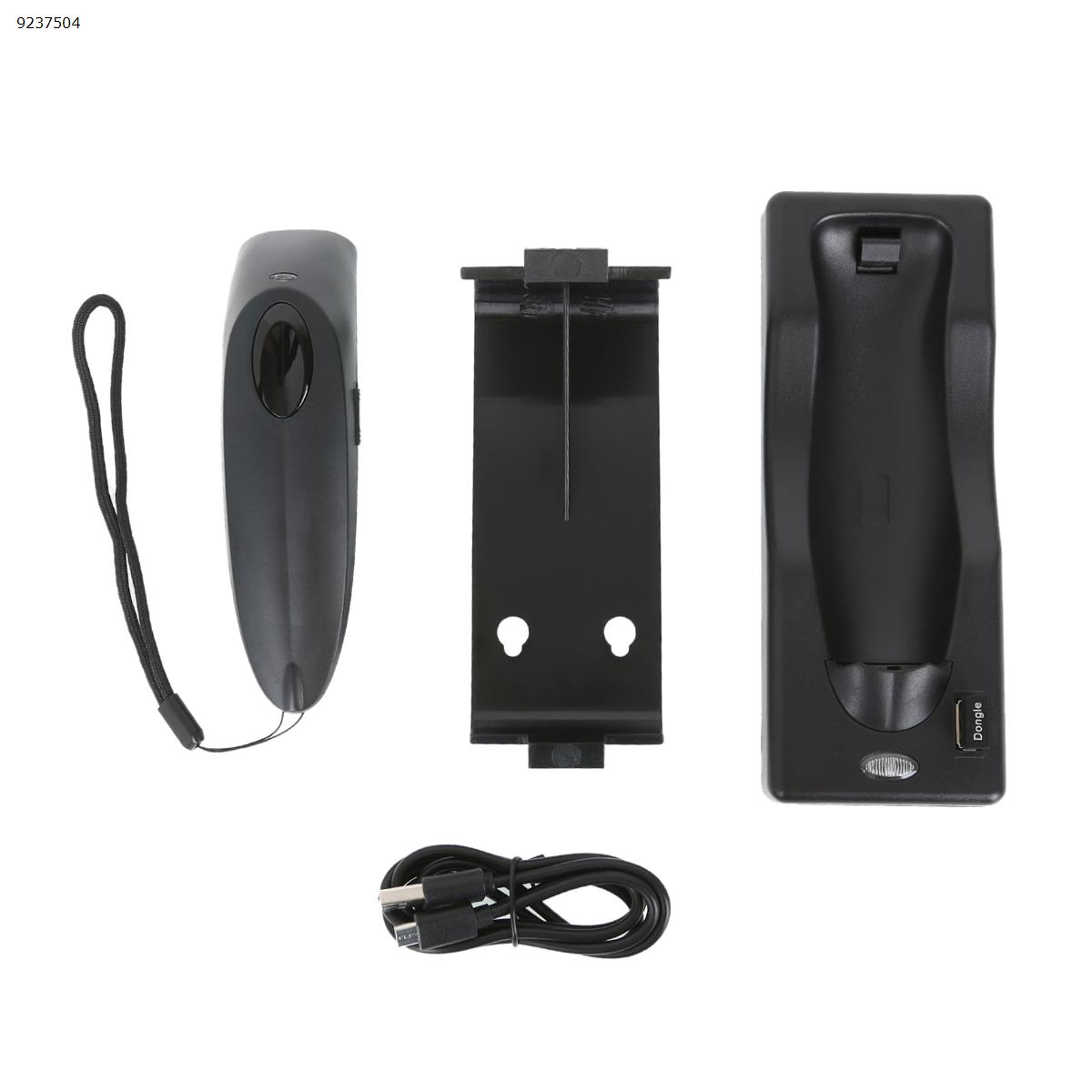 Picture of MJ-R40 wireless Bluetooth laser scanner express cashier with base scan code gun