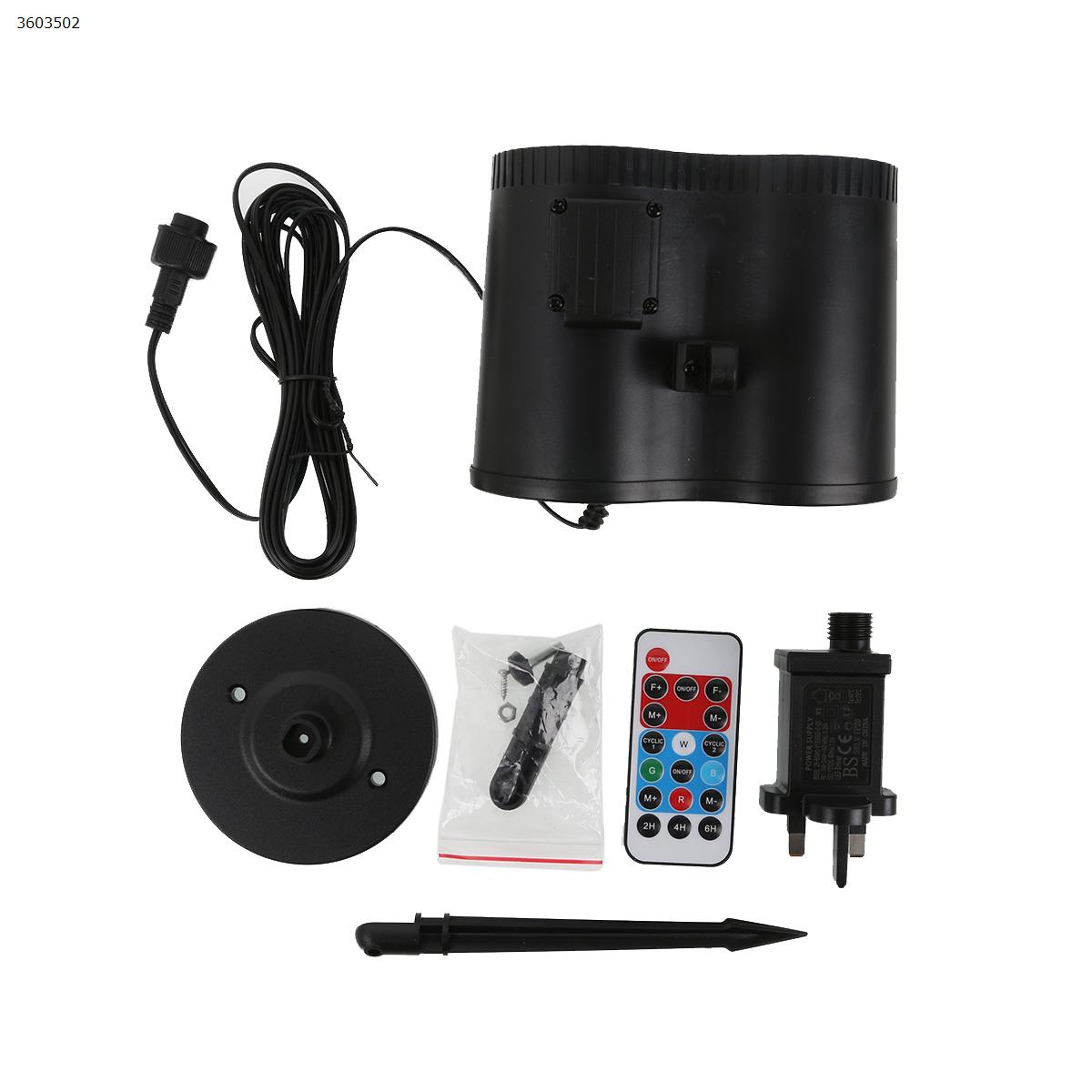 Picture of Double-tube water lamp 12 pattern Card film projector lamp Christmas lamp （UK）