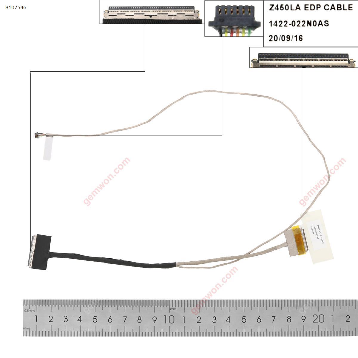 Picture of New LCD Display Screen Cable Replacement  For ASUS Z450 Z450LA Z450UA Z450L UAK