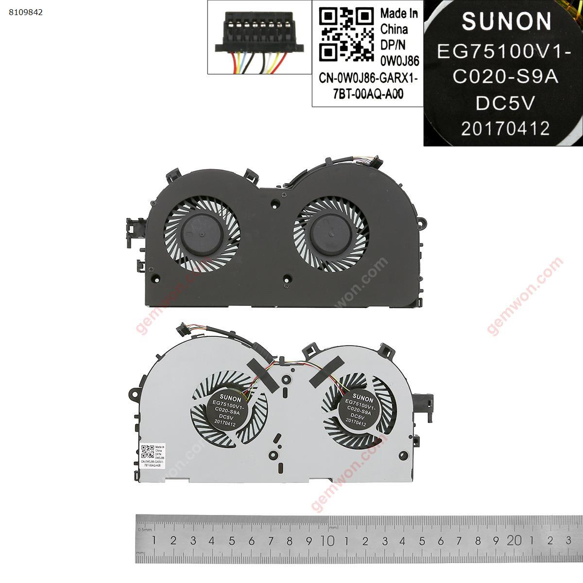 Picture of New Replacement CPU Cooling Fan For Lenovo Y520-15IKBM R720-15IKBN ( 1060Ti Graphics card，High Copy) N/A Layout