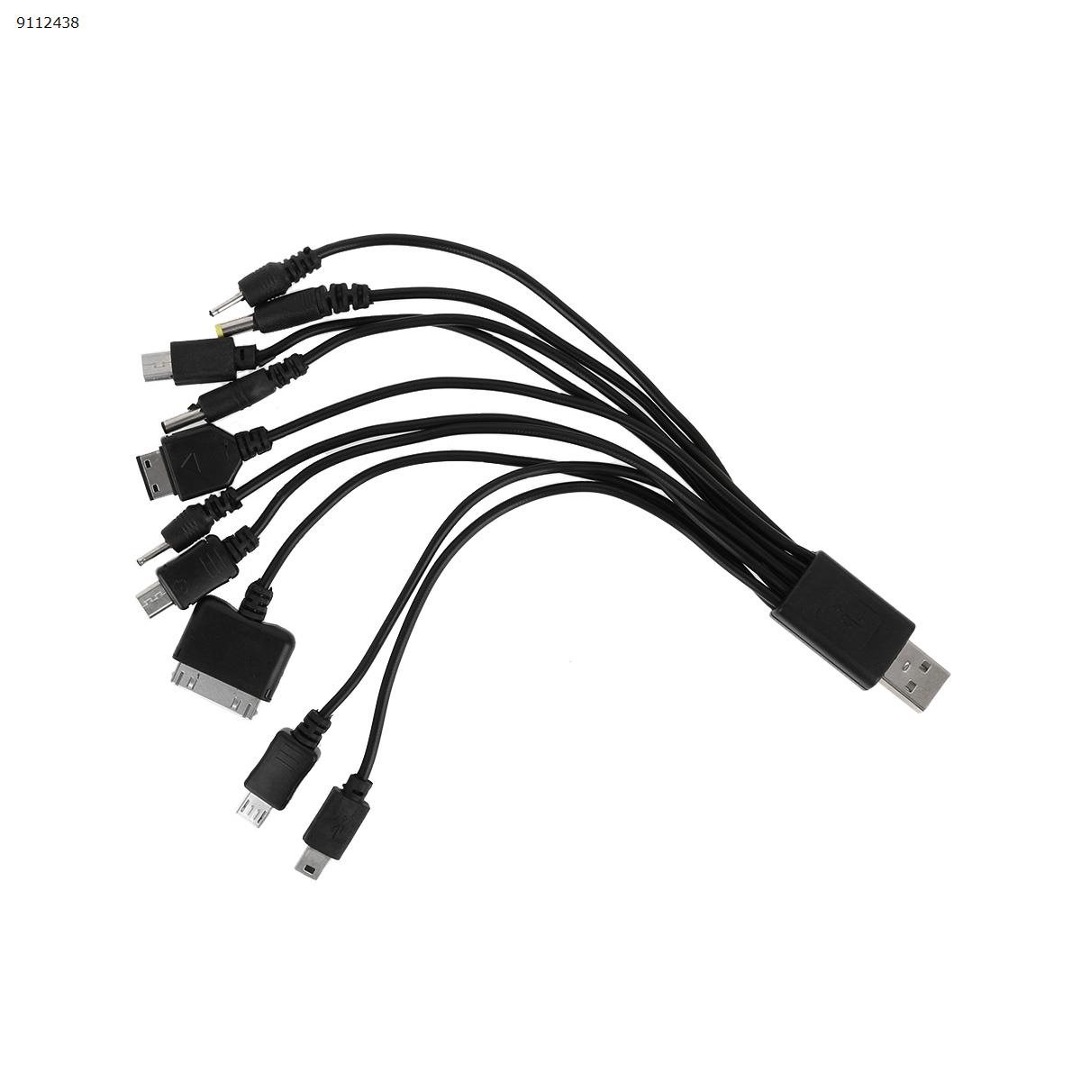 Picture of Multifunctional charging USB data cable 10 in 1