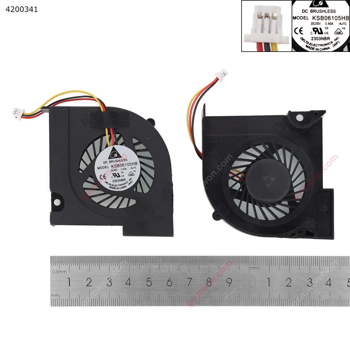 Picture of New Replacement CPU Cooling Fan For HP DV3-4100 CQ32 G32(OEM) MF60090V1-Q000-G9A   KSB05105HA Layout