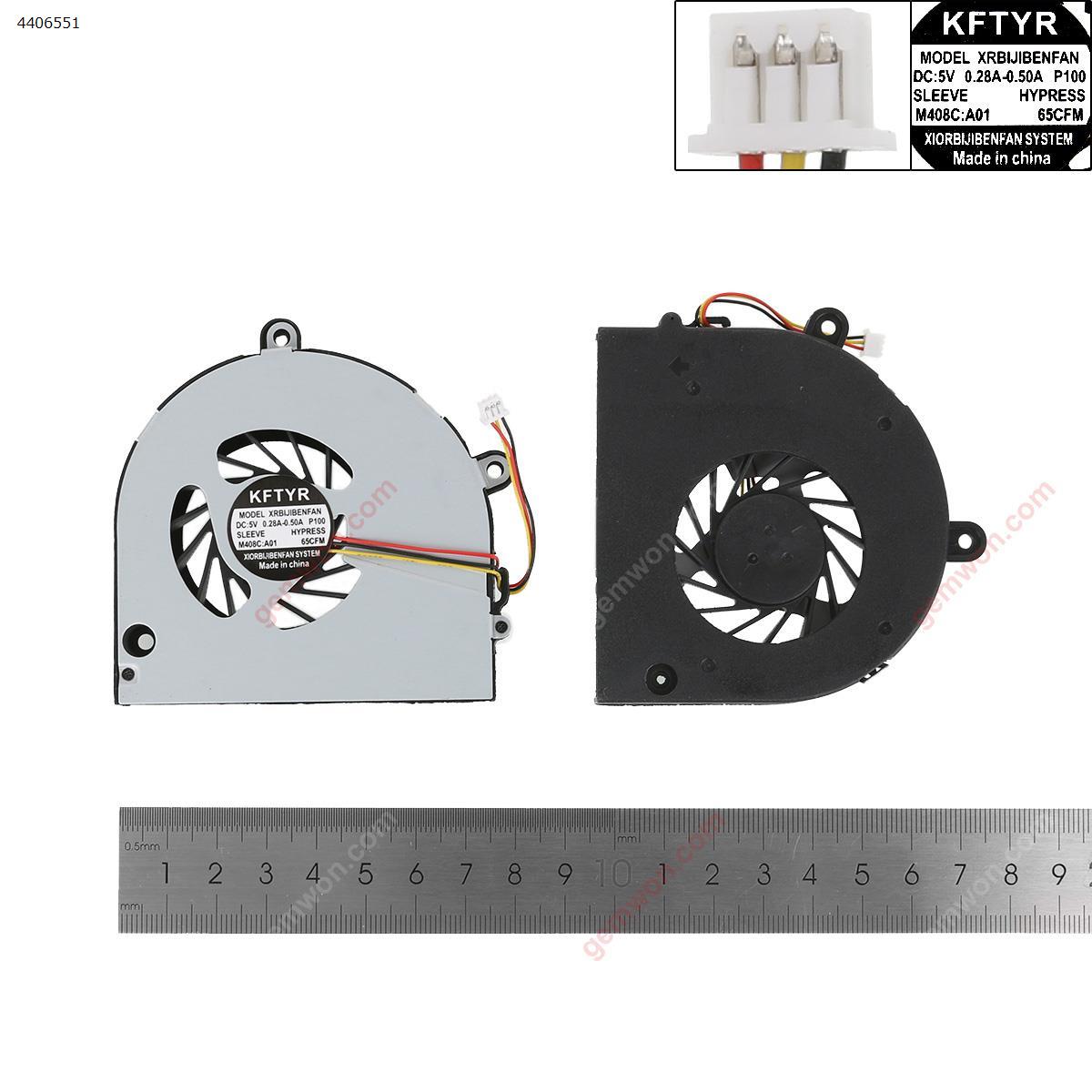 Picture of New Replacement CPU Cooling Fan For Toshiba Satellite L675D A660 A665 L675 C660 (Intel)/Gateway NV53,ACER TravelMate 5740(AMD)/acer aspire 5552 5741(Discrete Video card,OEM)Version 1 MF6012V1-B100-G99  KSB06105HA(DC05V 0.40A)  MF60090V1-B010-G99 (DC5V 2.0W)  G75R05MS1AD-52    AB7905MX-EB3     BRUSHLESS-BE11 Layout
