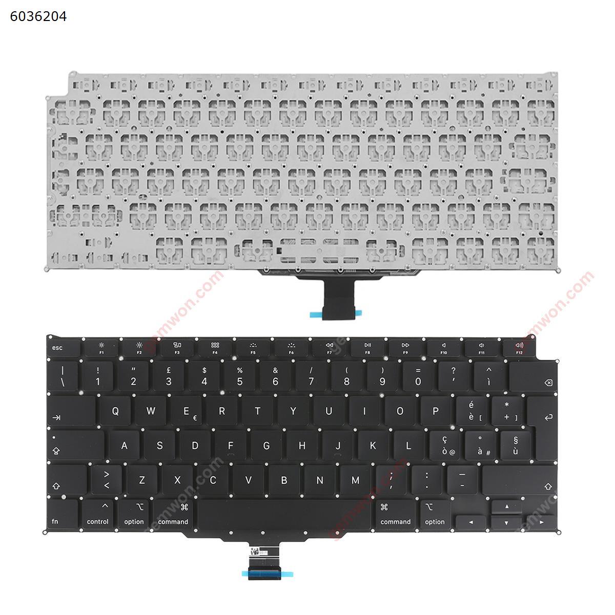 Picture of New Replacement Laptop Keyboard For APPLE Macbook Pro A2179 BLACK(without Backlit) IT Layout