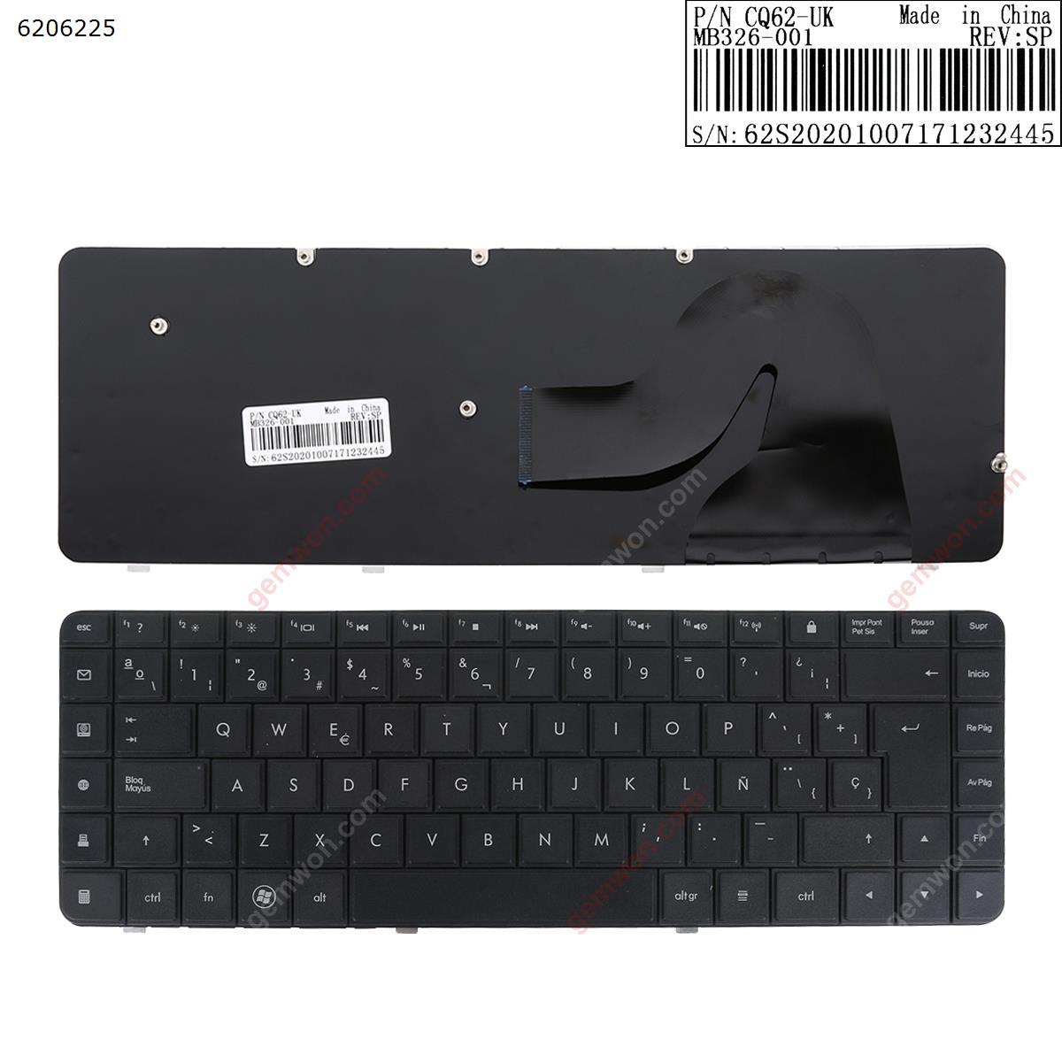 Picture of New Replacement Laptop Keyboard For HP CQ62 CQ56 BLACK(OEM) SP Layout
