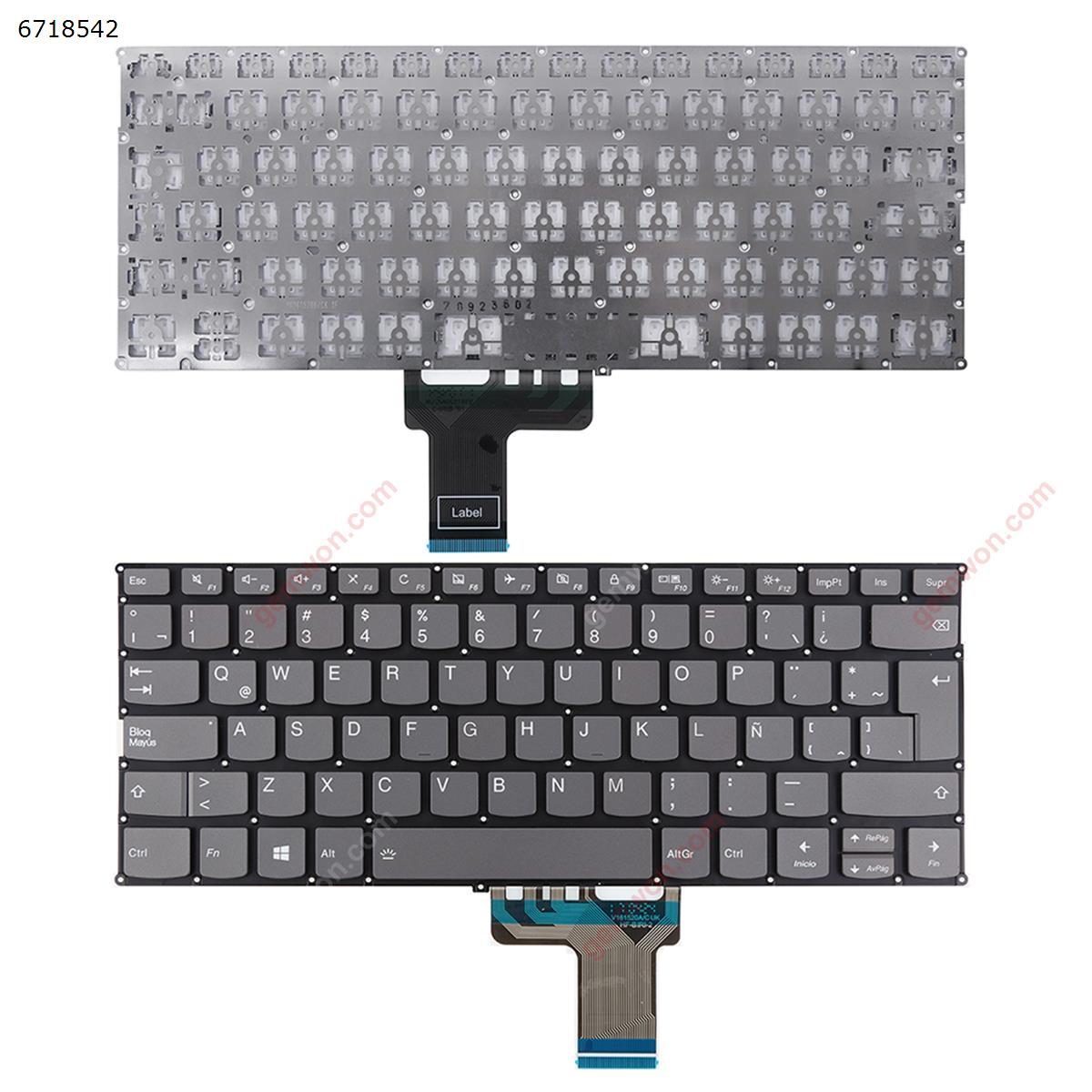 Picture of New Replacement Laptop Keyboard For Lenovo IdeaPad 720s-13 720s-13ISK 720s-13IKB 720s-13IKBR   GRAY ,WIN8 LA Layout