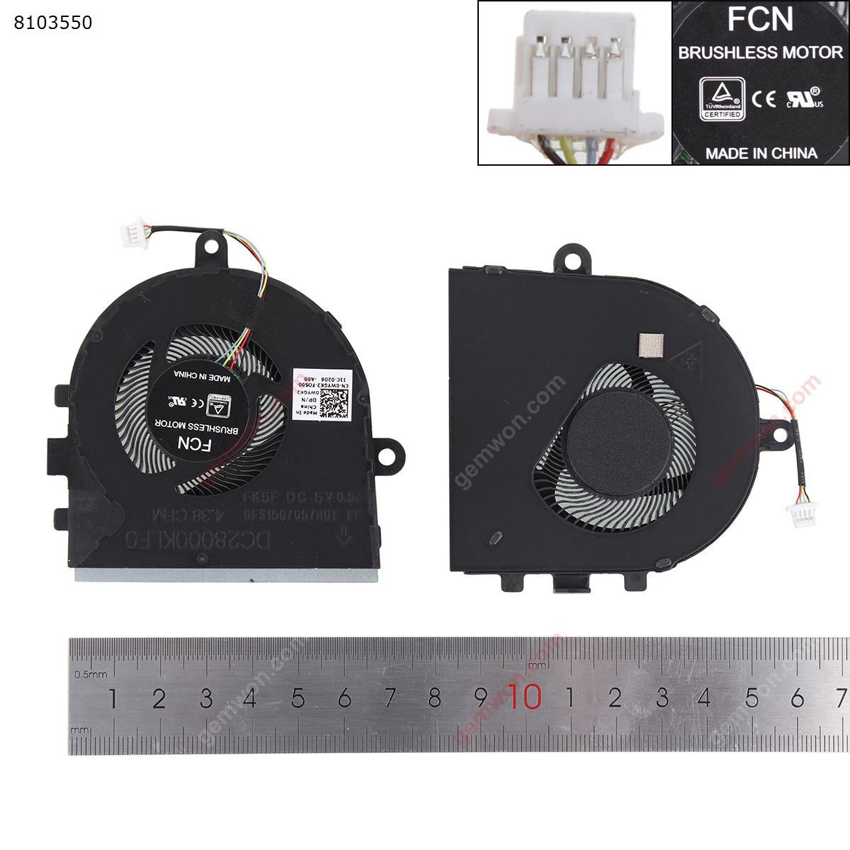 Picture of New Replacement CPU Cooling Fan For DELL Inspiron 3480 3481 5493 Latitude 3490（Original） N/A Layout
