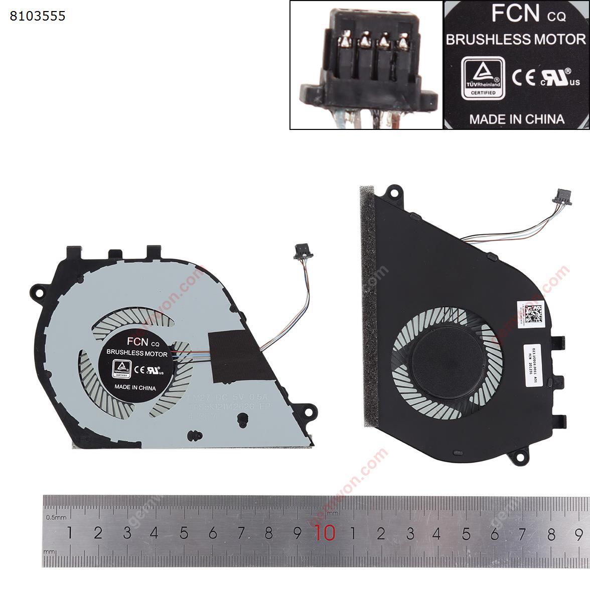 Picture of New Replacement CPU Cooling Fan For Dell  Inspiron 5590 5598（For Long Line,Original） N/A Layout