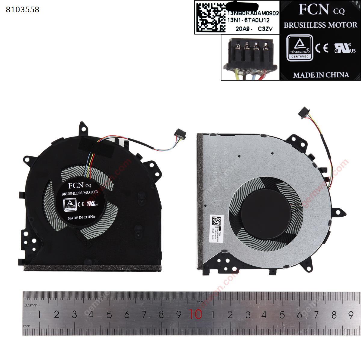 Picture of New Replacement CPU Cooling Fan For Asus Y5100U X512U A512U F512U F512D V5000F R564D（Original） N/A Layout
