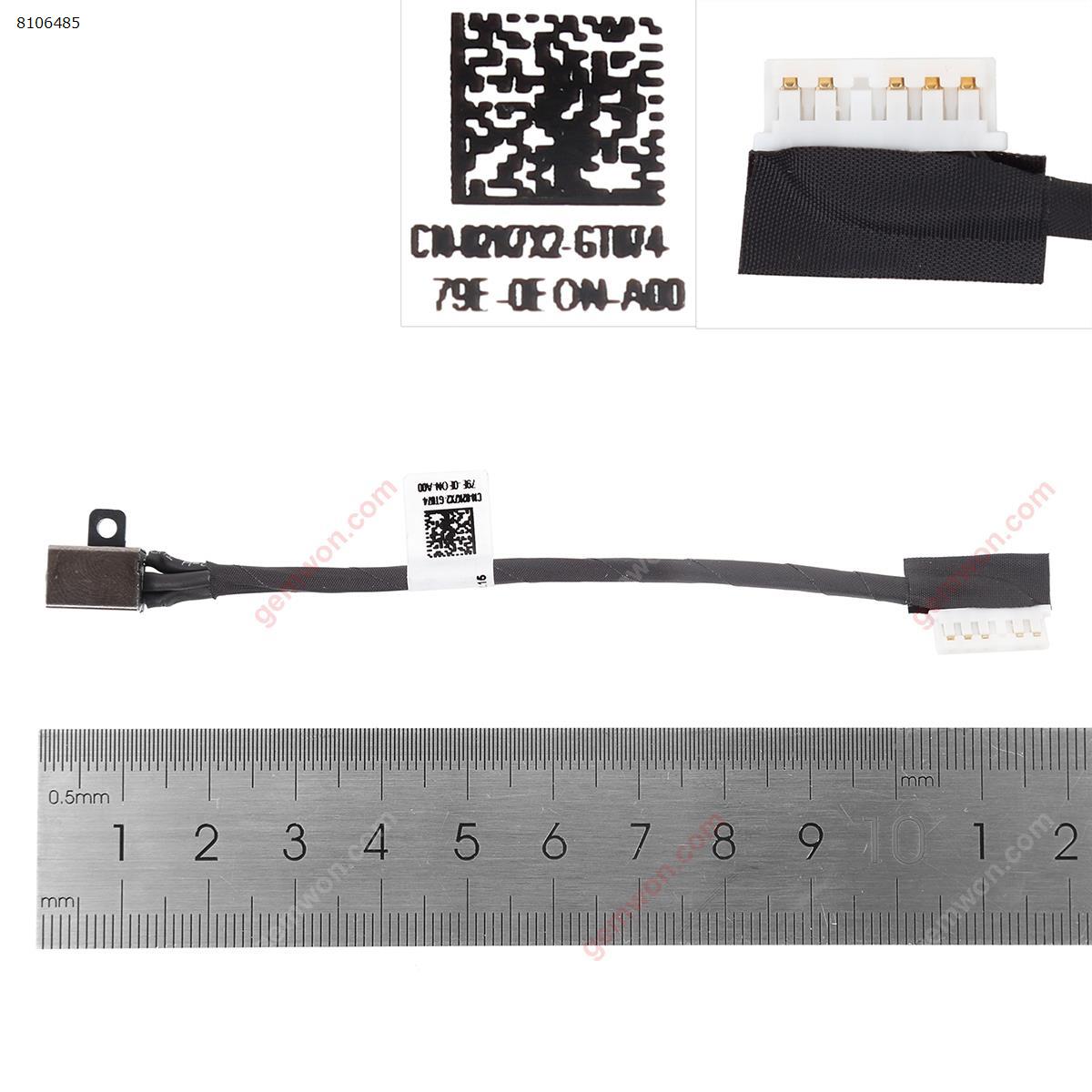 Picture of DC POWER PORT JACK SOCKET AND CABLE WIRE DELL INSPIRON 17 5000 I5570 I5775 P35E P75F  P35E001