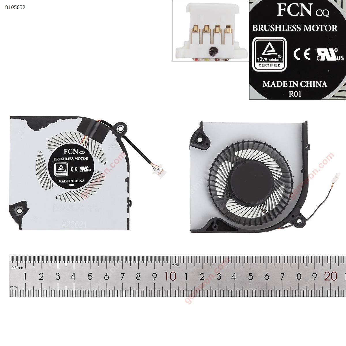 Picture of New Replacement CPU Cooling Fan For ACER AN517-51 AN715-51 （Double outlet Fan，Original） N/A Layout
