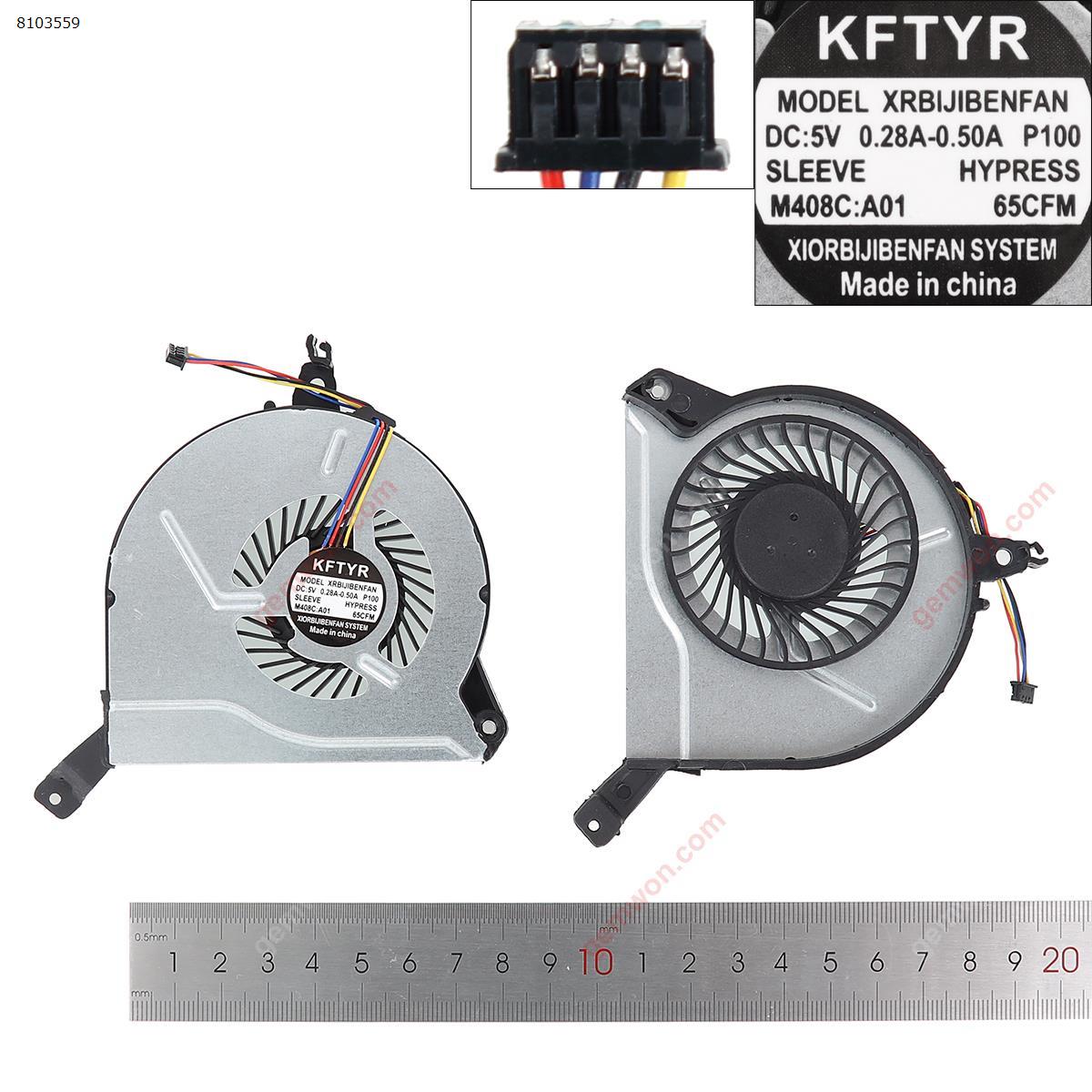 Picture of New Replacement CPU Cooling Fan For HP Pavilion 15-P076TX P074TX P075TX P098TX 15-P （OEM） N/A Layout