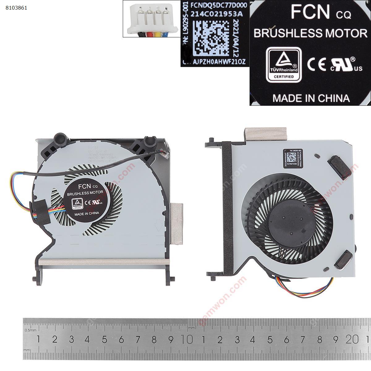 Picture of New Replacement CPU Cooling Fan For HP EliteDesk 400 G6（Original） TPC-Q072-DM L90295-001 Layout