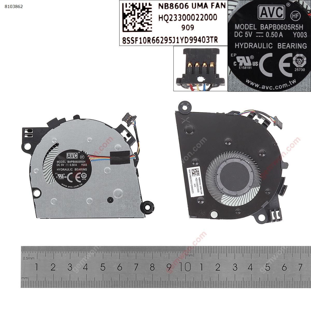 Picture of New Replacement CPU Cooling Fan For Lenovo 81ne003jus S540-15iwl 5f10s13884 （Original） N/A Layout