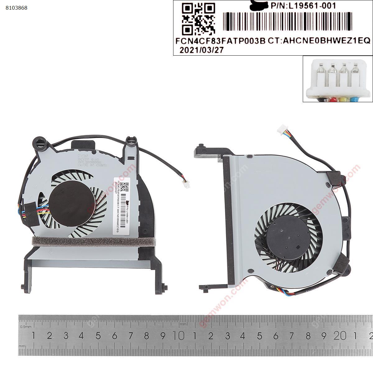 Picture of New Replacement CPU Cooling Fan For HP Elitedesk 800 g3 405 G4 705 G5 800 G4  65w（CPU，Original） L19561-001 Layout