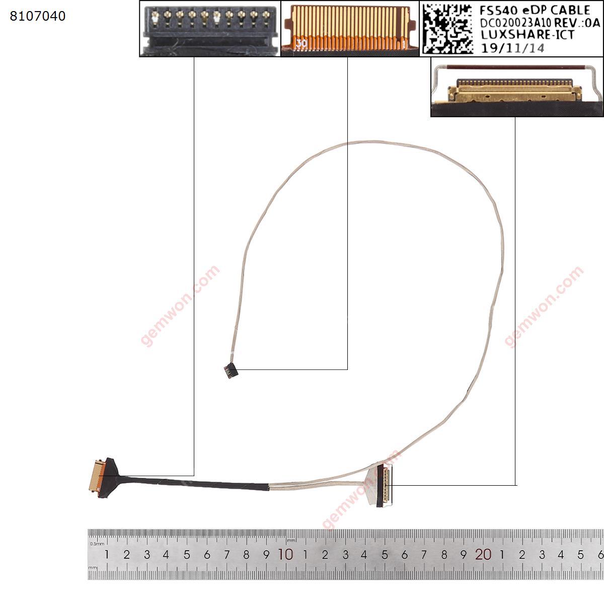 Picture of New LCD Display Screen Cable Replacement  For Lenovo IdeaPad S145-15 IWL 340c-15ast igm