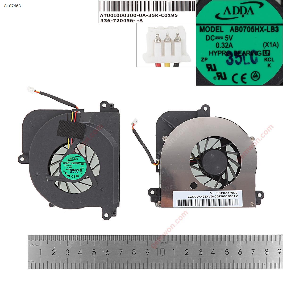 Picture of New Replacement CPU Cooling Fan For NEC  PC-LL550JG （Original） AB0705HX-LB3 Layout