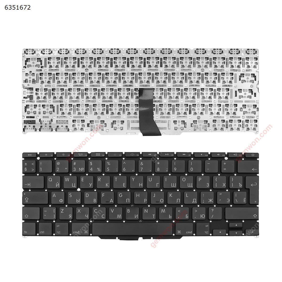 Picture of New Replacement Laptop Keyboard For APPLE MacBook Pro A1375 BLACK(without Backlit) RU Layout