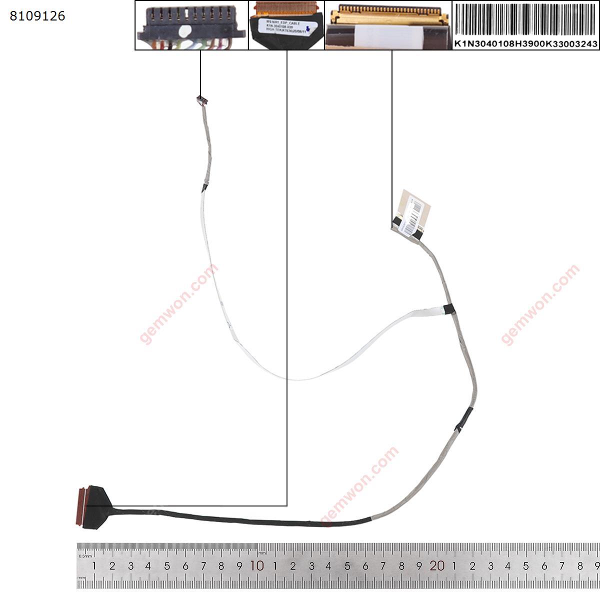 Picture of New LCD Display Screen Cable Replacement  For MSI MS16R1 MSI GF63 8RD 30pin