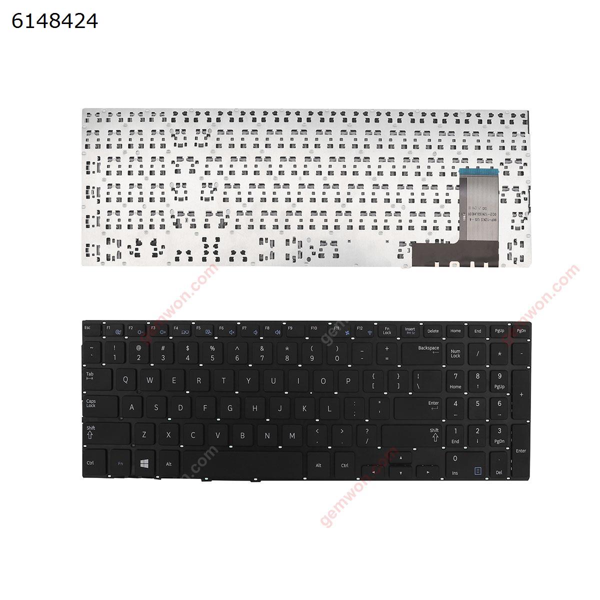 Picture of New Replacement Laptop Keyboard For SAMSUNG NP350R5E NP450R5G NP450R5U NP470R5E  BLACK  (Without FRAME Without Foil) US Layout