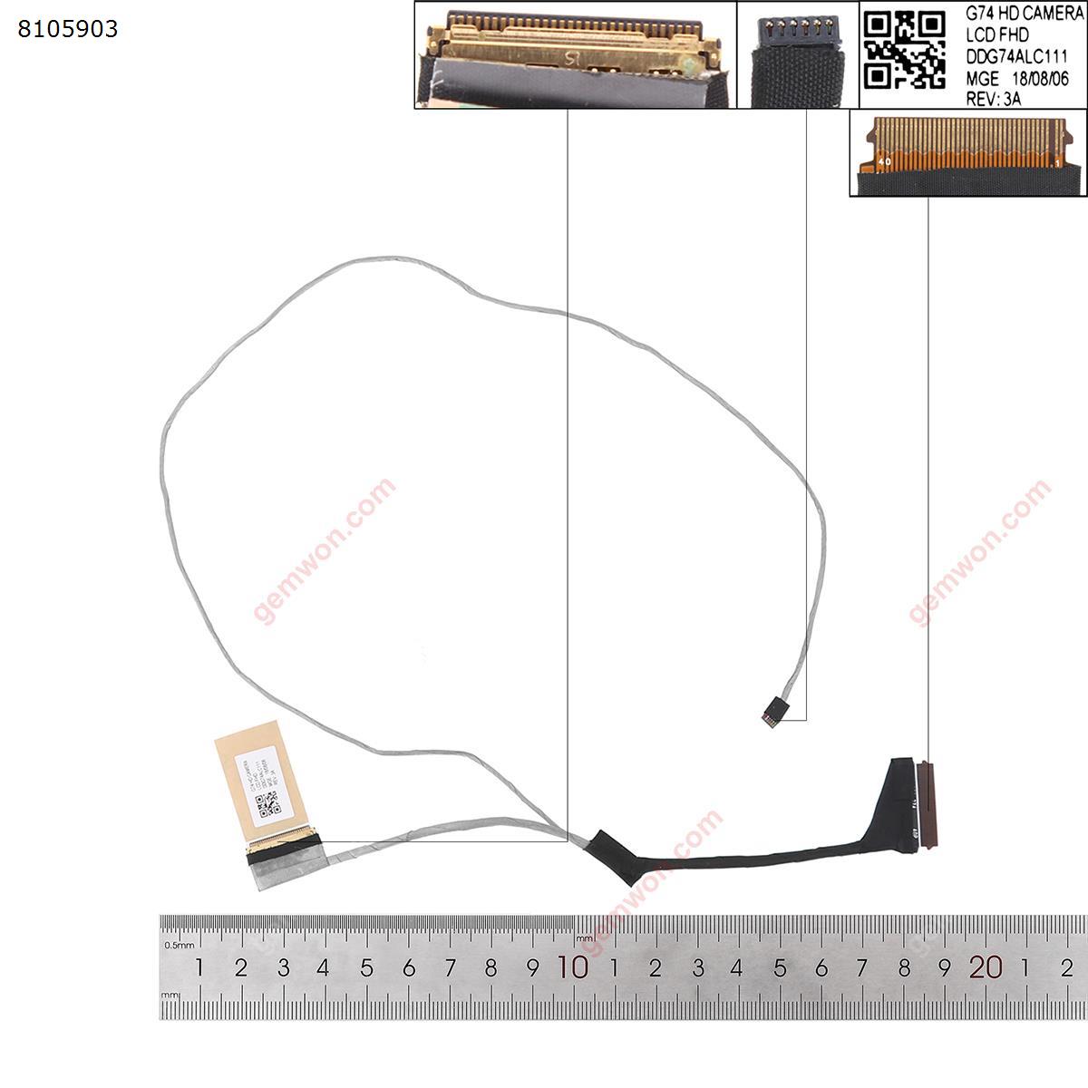 Picture of New LCD Display Screen Cable Replacement  For HP 15-CC Series 15-CC726 15-CC723TX 15-CC711TX 15-CC708 15-CC 30 pines