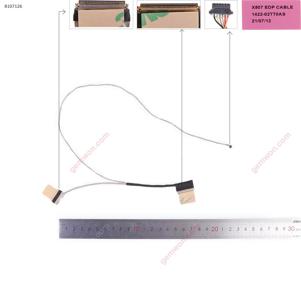 Picture of New LCD Display Screen Cable Replacement  For ASUS X507 X507U X507M UA X507UB Y5000U