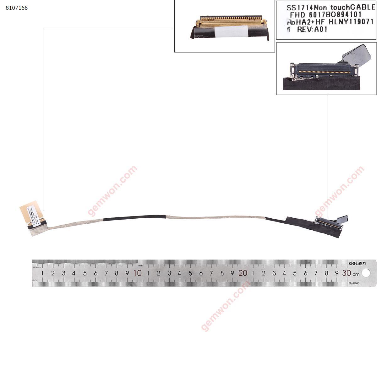 Picture of New LCD Display Screen Cable Replacement  For HP 740 G5 745 G5 840 845 g5 FHD 30pin