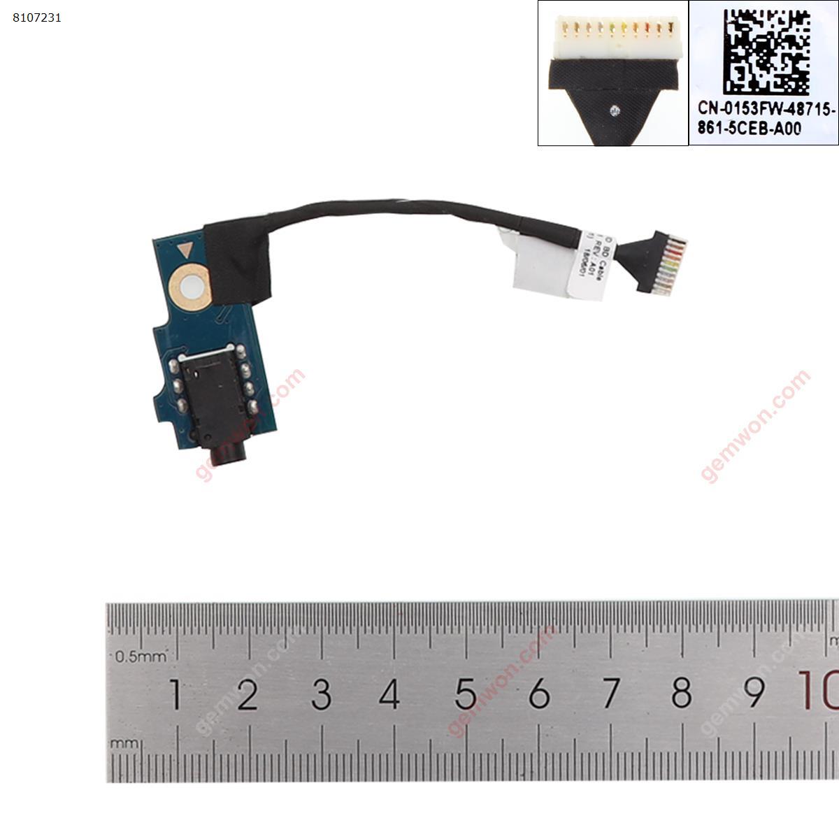 Picture of Audio jack card cable for Dell latitude 13 3380 chromebook 0153FW