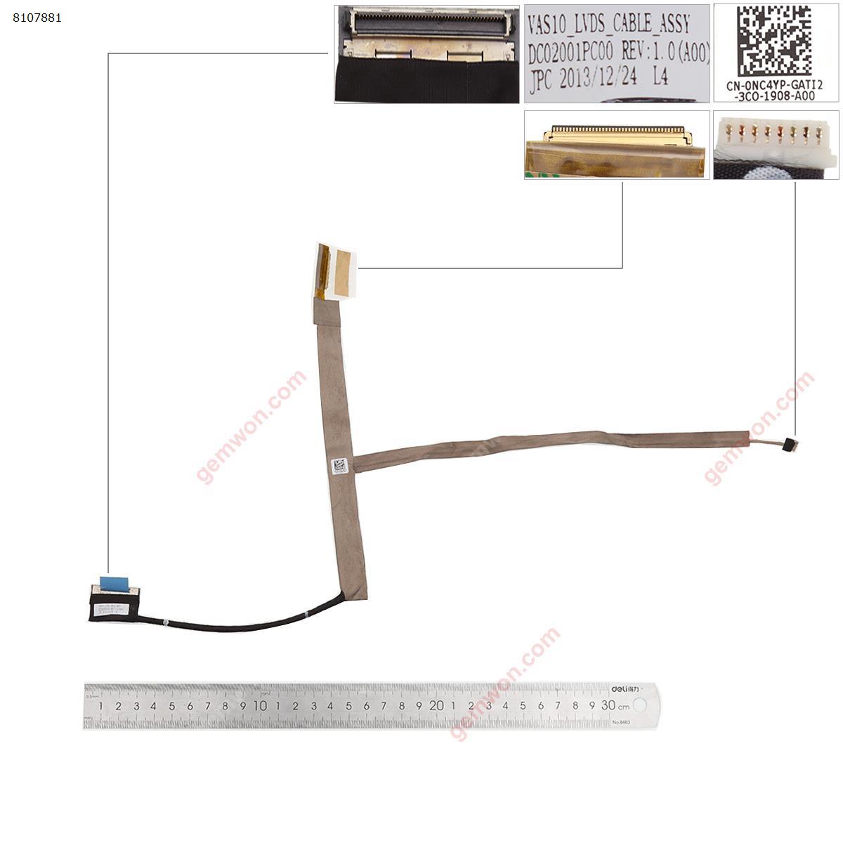 Picture of New LCD Display Screen Cable Replacement  For DELL ALIENWARE R3 M18X P19E