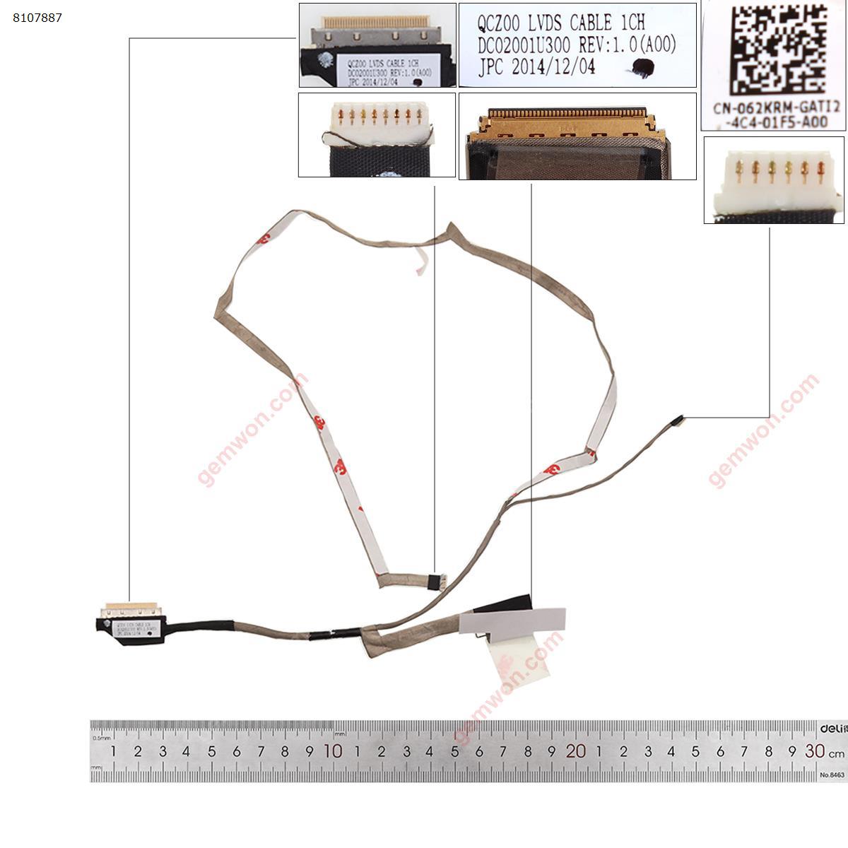 Picture of New LCD Display Screen Cable Replacement  For Dell E6430U QCZ00