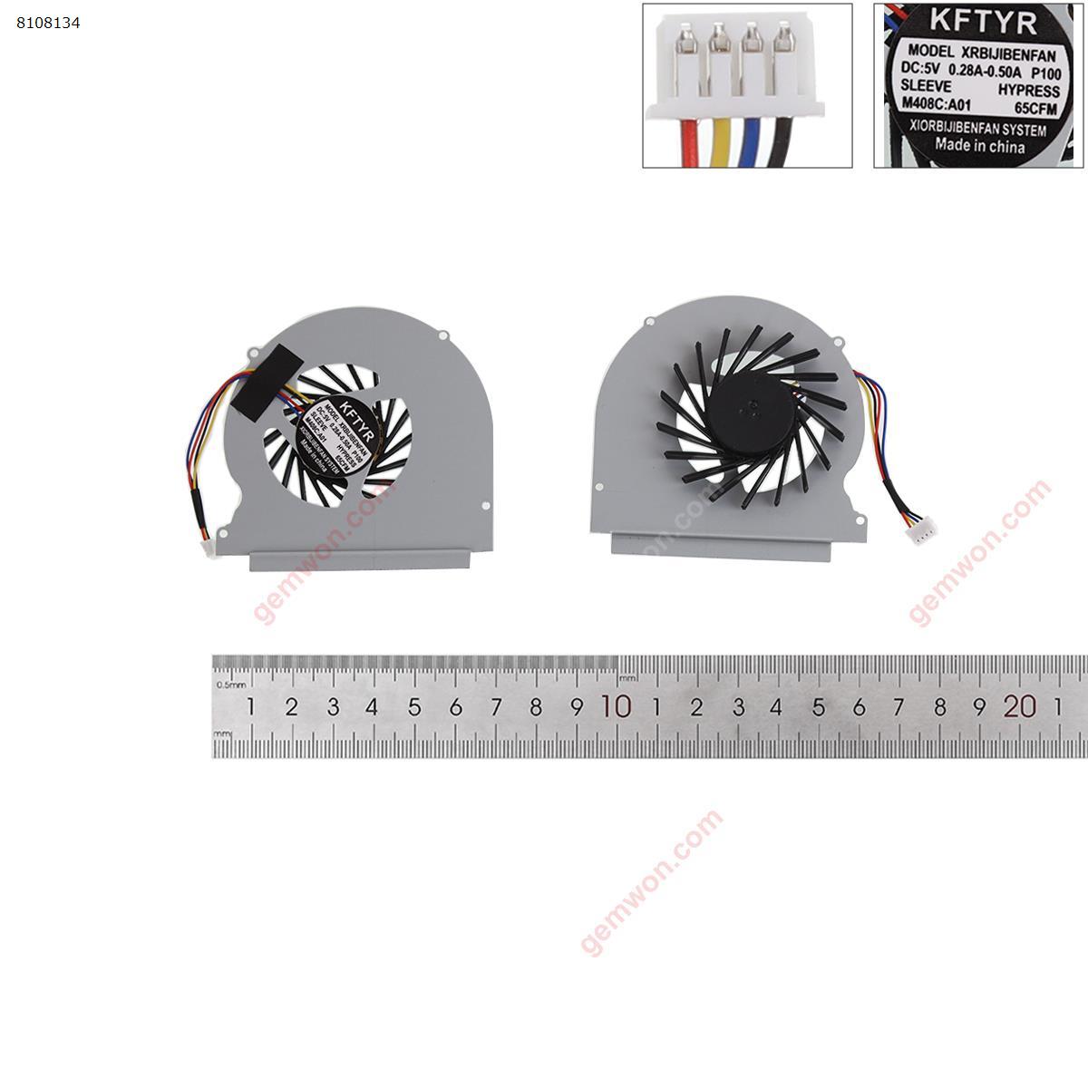 Picture of New Replacement CPU Cooling Fan For Toshiba Satellite M600 M640 M645 M650 P745 4Pin（OEM） N/A Layout