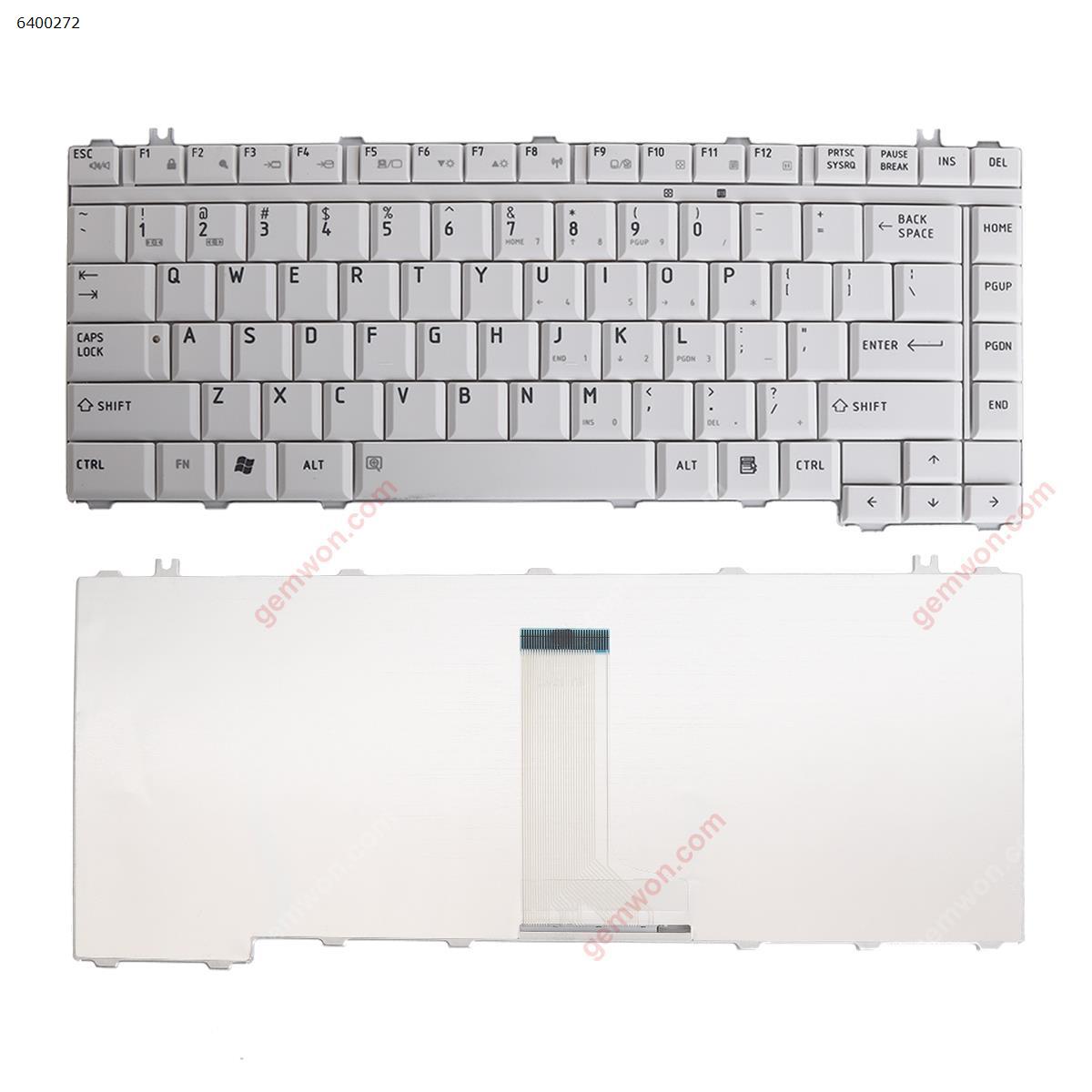 Picture of New Replacement Laptop Keyboard For TOSHIBA A200 M200 GRAY US Layout