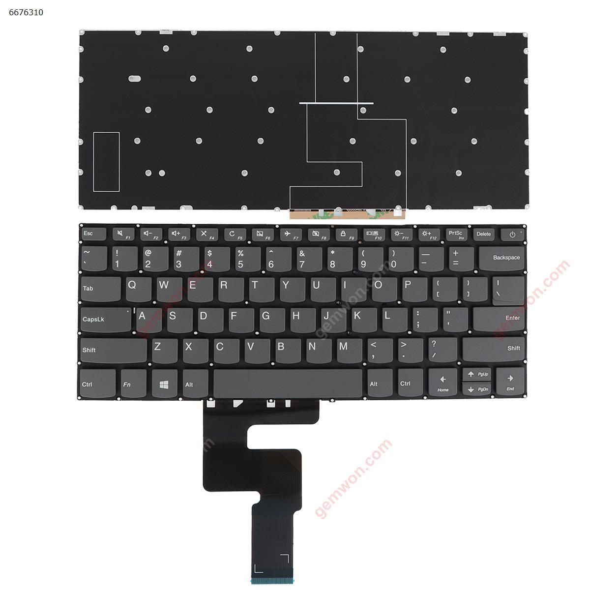 Picture of New Replacement Laptop Keyboard For LENOVO IdeaPad 320-14ISK 320S-14IKB 320S-14IKBR GRAY (Without FRAME,WIN8) US Layout