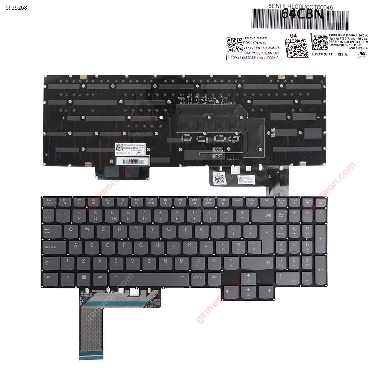 Picture of New Replacement Laptop Keyboard For Lenovo Legion y730-17ich y740 -17 ichg y740-17irh y9000k Uk Layout