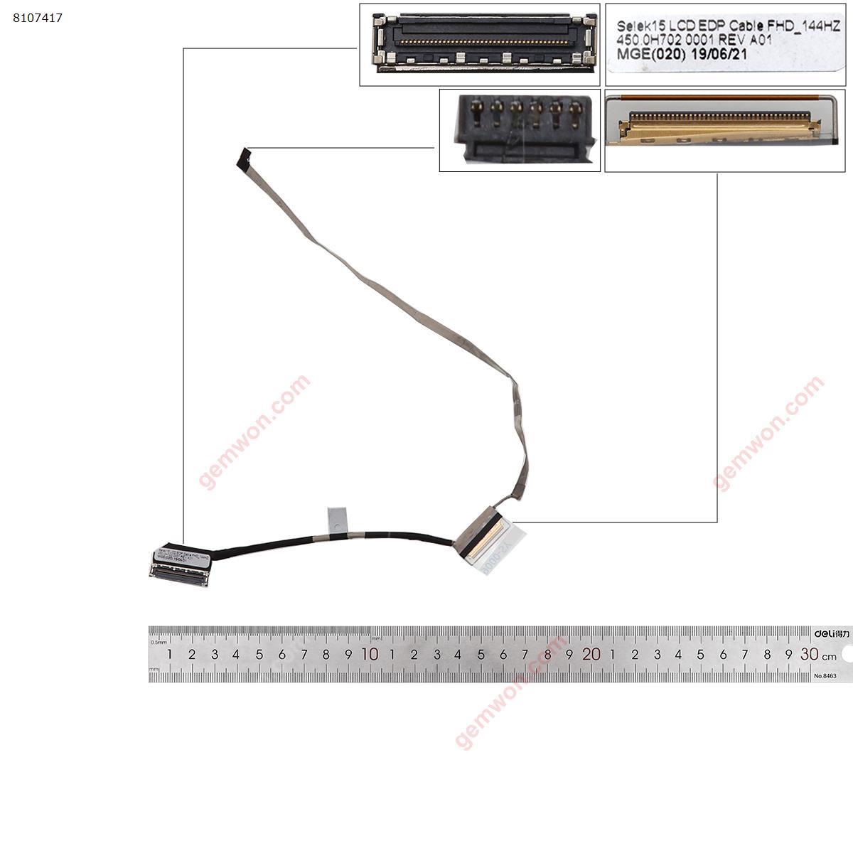 Picture of New LCD Display Screen Cable Replacement  For Dell G3 3590 P89F201 P89F 4K FHD-High 1080P 40Pin