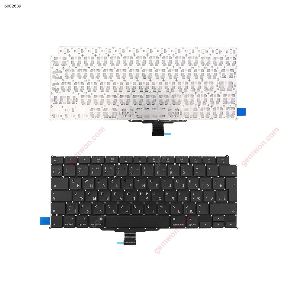 Picture of New Replacement Laptop Keyboard For APPLE Macbook Pro A2179 BLACK(without Backlit) RU Layout