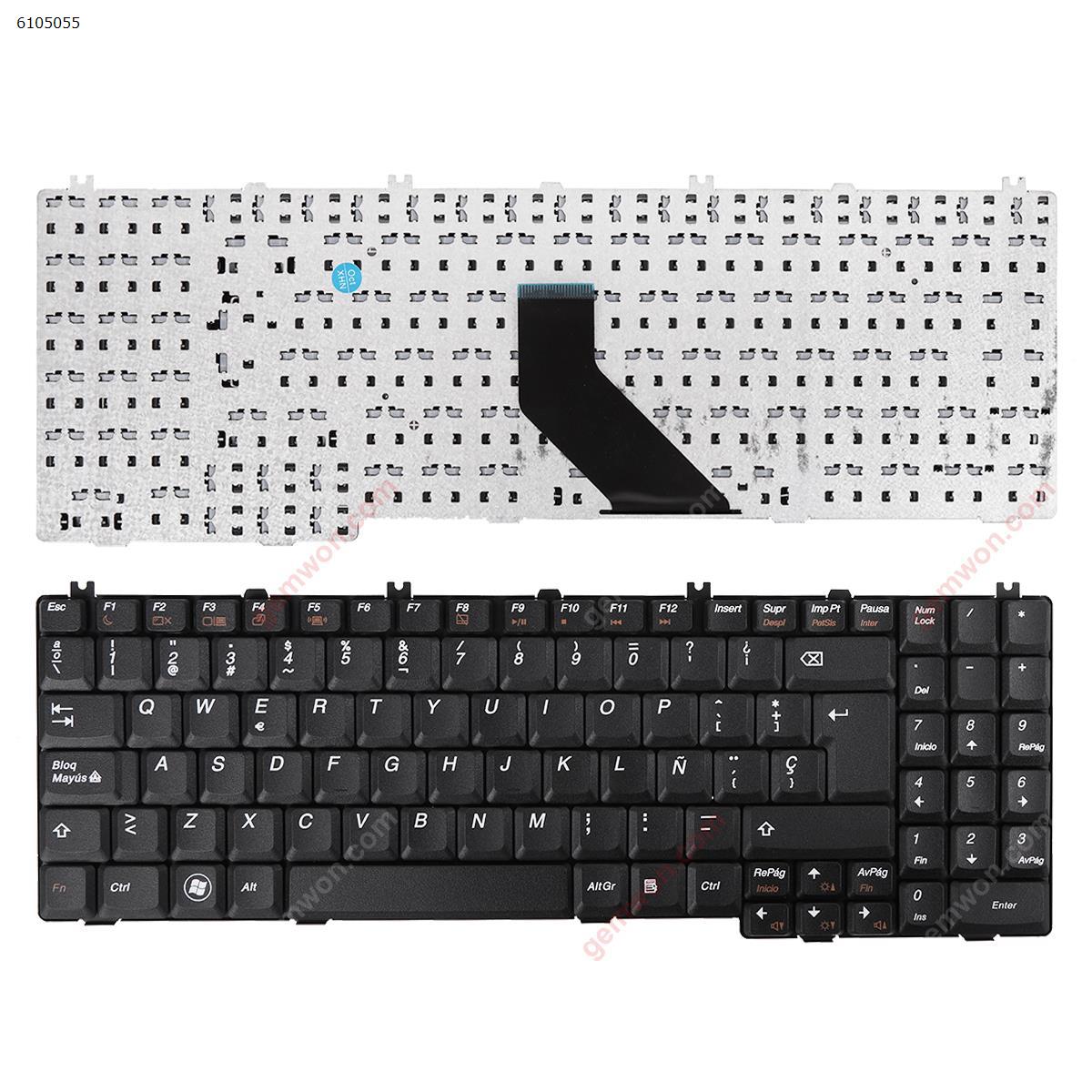 Picture of New Replacement Laptop Keyboard For LENOVO V560 B550 B560 BLACK SP Layout