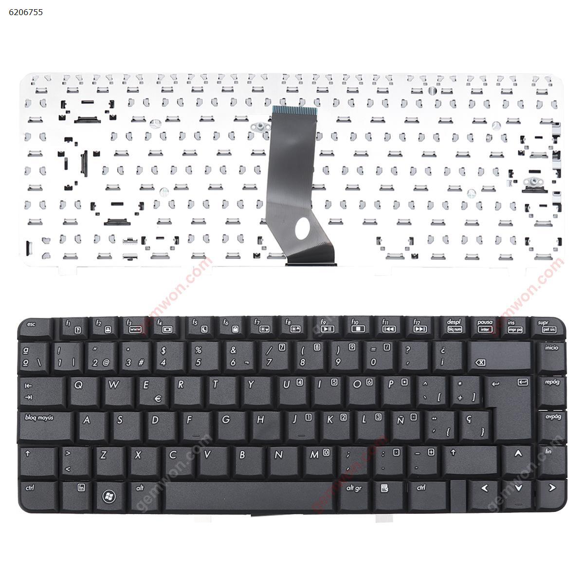 Picture of New Replacement Laptop Keyboard For HP 6520S 6720S 540 550 BLACK(Reprint) SP Layout