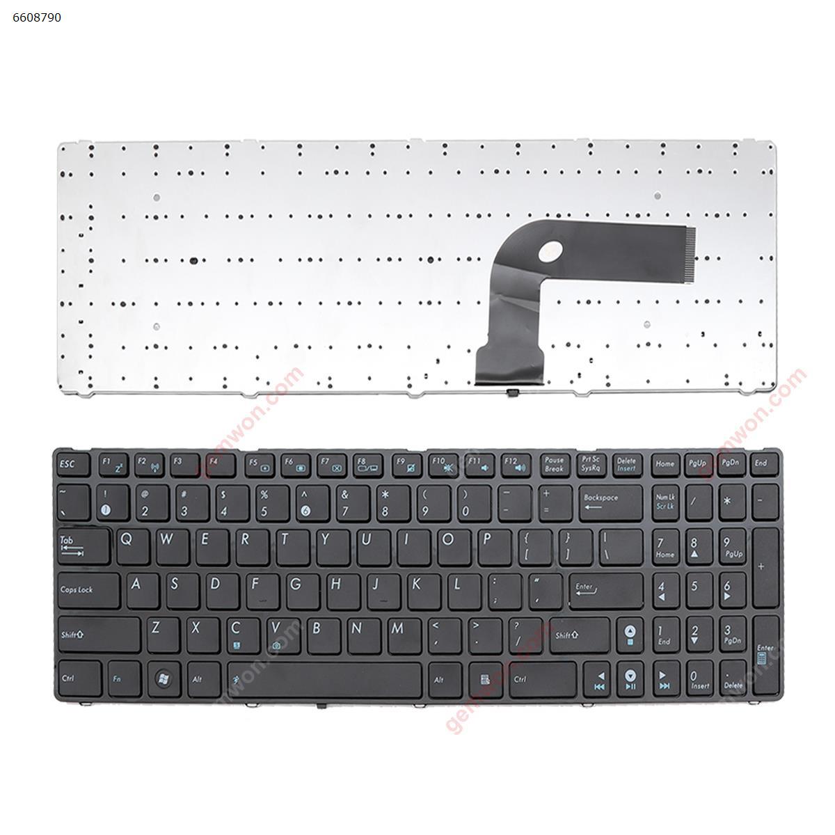Picture of New Replacement Laptop Keyboard For ASUS G60 GLOSSY FRAME BLACK (OEM) US Layout