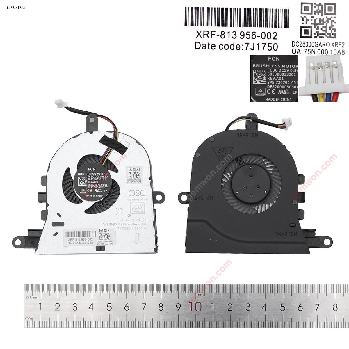 Picture of New Replacement CPU Cooling Fan For Dell Latitude 3590 L3590 E3590 15 5570 5575（High Copy） N/A Layout