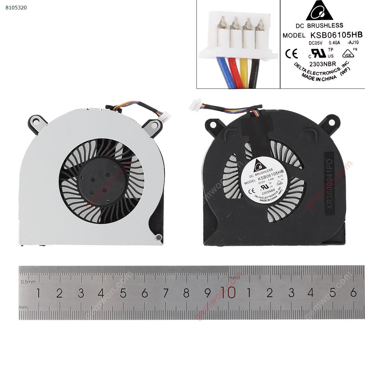 Picture of New Replacement CPU Cooling Fan For DELL E6400 E6410（High Copy） N/A Layout
